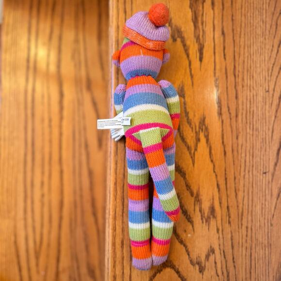 Seasons of Cannon Falls Vintage Sock Monkey Magnetic Hands Feet 2009 Rainbow - Picture 5 of 16